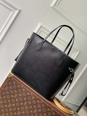 Louis Vuitton LV Neverfull MM Black Epi 31x28x14cm