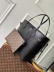 Louis Vuitton LV Neverfull MM Black Epi 31x28x14cm - 2