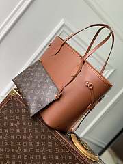 Louis Vuitton LV Neverfull MM Kenyan Fauve Epi 31x28x14cm - 5