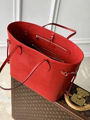 Louis Vuitton LV Neverfull MM Red Epi 31x28x14cm - 2