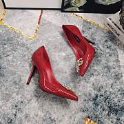 Dolce & Gabbana DG Red Patent Heel 10cm - 2