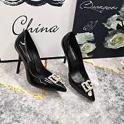 Dolce & Gabbana DG Black Patent Heel 10cm - 5