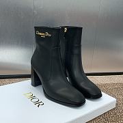 Dior D-Town Heeled Black Boot - 1