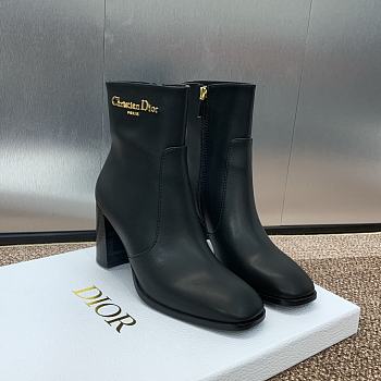 Dior D-Town Heeled Black Boot