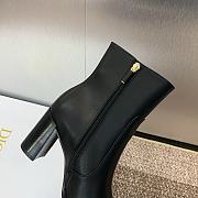 Dior D-Town Heeled Black Boot - 4