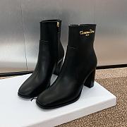 Dior D-Town Heeled Black Boot - 3