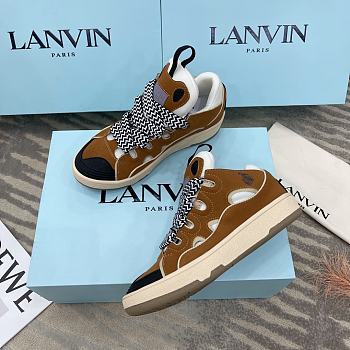 Lanvin Curb Sneaker Brown