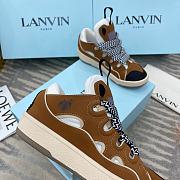 Lanvin Curb Sneaker Brown - 5