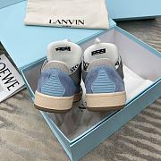 Lanvin Curb Sneaker Grey Blue - 5