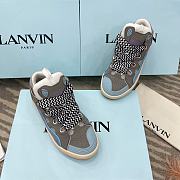 Lanvin Curb Sneaker Grey Blue - 3