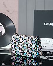 Chanel 24A Flap Bag Sequins 20x10x7cm - 4