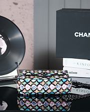 Chanel 24A Flap Bag Sequins 20x10x7cm - 2