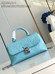 Louis Vuitton LV Nano Madeleine Blue 21x12.5x6cm - 1