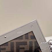 Fendi First Bag Black Patent Small 26x9.5x18cm - 5