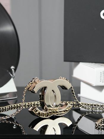 Chanel Long Necklace Gold