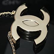 Chanel Long Necklace Gold - 5