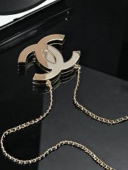 Chanel Long Necklace Gold - 4