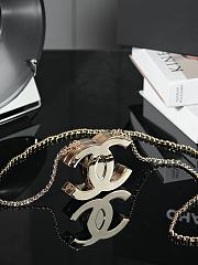 Chanel Long Necklace Gold - 3