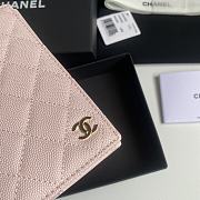 Chanel Passport Holder Pink Caviar Gold 14.5x10.5x2cm - 3