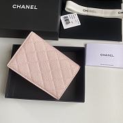 Chanel Passport Holder Pink Caviar Gold 14.5x10.5x2cm - 4