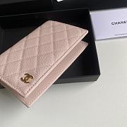 Chanel Passport Holder Pink Caviar Gold 14.5x10.5x2cm - 2