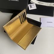 Chanel Passport Holder Gold 14.5x10.5x2cm - 4