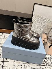 Prada Silver Boot - 1