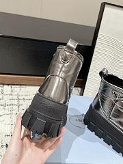 Prada Silver Boot - 4