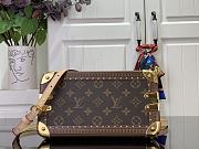 Louis Vuitton LV Alma Bag Trunk Monogram 26.4x26x13cm  - 5