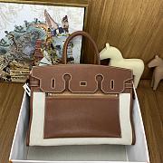 Hermes Birkin Bag Inside Out Brown 35cm - 1