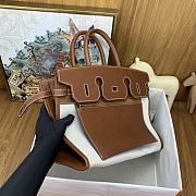 Hermes Birkin Bag Inside Out Brown 35cm - 6