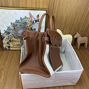 Hermes Birkin Bag Inside Out Brown 35cm - 2