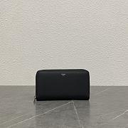 Celine Black Grained Calfskin Wallet 19x10x2cm - 1