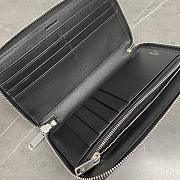 Celine Black Grained Calfskin Wallet 19x10x2cm - 4