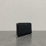 Celine Black Grained Calfskin Wallet 19x10x2cm - 2