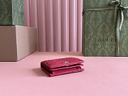 Gucci Wallet Red Marmont 11x8.5x3cm - 4