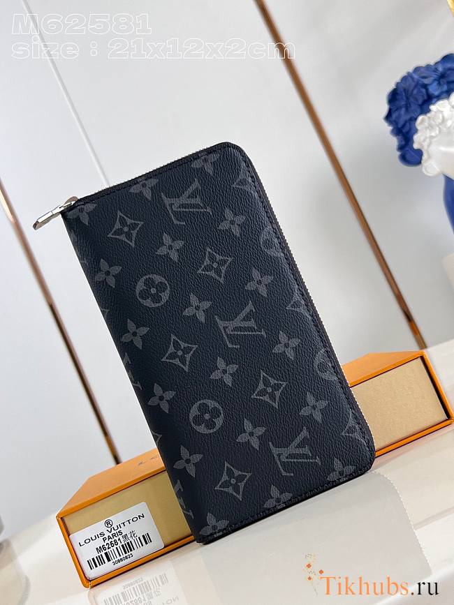 Louis Vuitton LV Zippy Wallet Monogram 21x12x2cm - 1