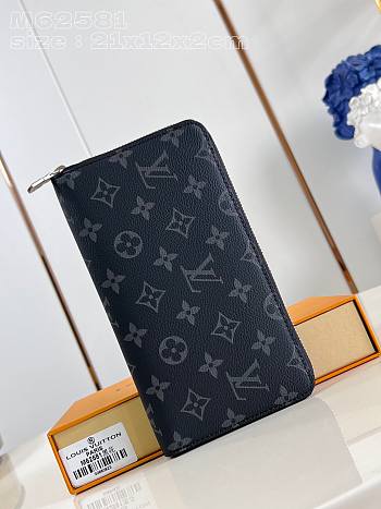 Louis Vuitton LV Zippy Wallet Monogram 21x12x2cm