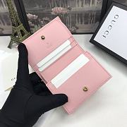 Gucci Marmont Wallet Pink Gold 11x9x3cm - 4