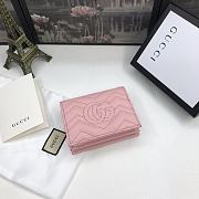 Gucci Marmont Wallet Pink Gold 11x9x3cm - 3