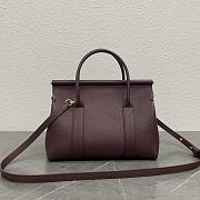 Loro Piana Loom Bag L25 Red Wine 25x17x12cm - 4