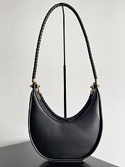 Bottega Veneta Hula Hoop Black Bag 28x27x6cm - 5