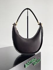 Bottega Veneta Hula Hoop Brown Bag 28x27x6cm - 1