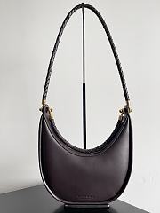 Bottega Veneta Hula Hoop Brown Bag 28x27x6cm - 3