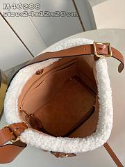 Louis Vuitton CarryAll PM Suede Brown Bag 29x24x12cm - 6