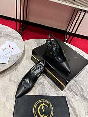 Christian Louboutin Sporty Kate Sling Black Pump 5.5cm - 3