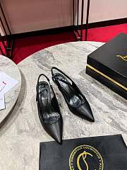 Christian Louboutin Sporty Kate Sling Black Pump 5.5cm - 2