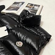 Moncler Black Tibb Down Vest - 4