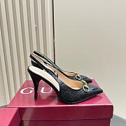 Gucci Women's Horsebit Pump Black 8.5cm - 1