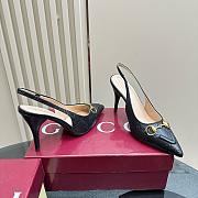 Gucci Women's Horsebit Pump Black 8.5cm - 4